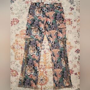 Rockstar Original Stacked Cargo Tapestry Trousers